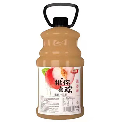 山东2.5L蜜桃汁饮料